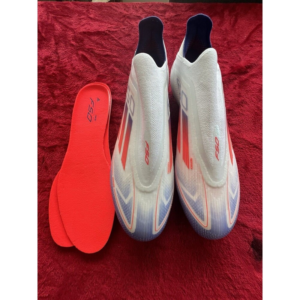 Adidas F50 Elite Laceless FG Soccer Cleats Men's Size 13